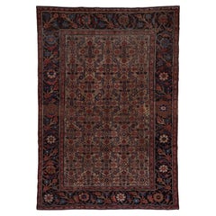 Early 20th Century Antique Malayer Carpet
