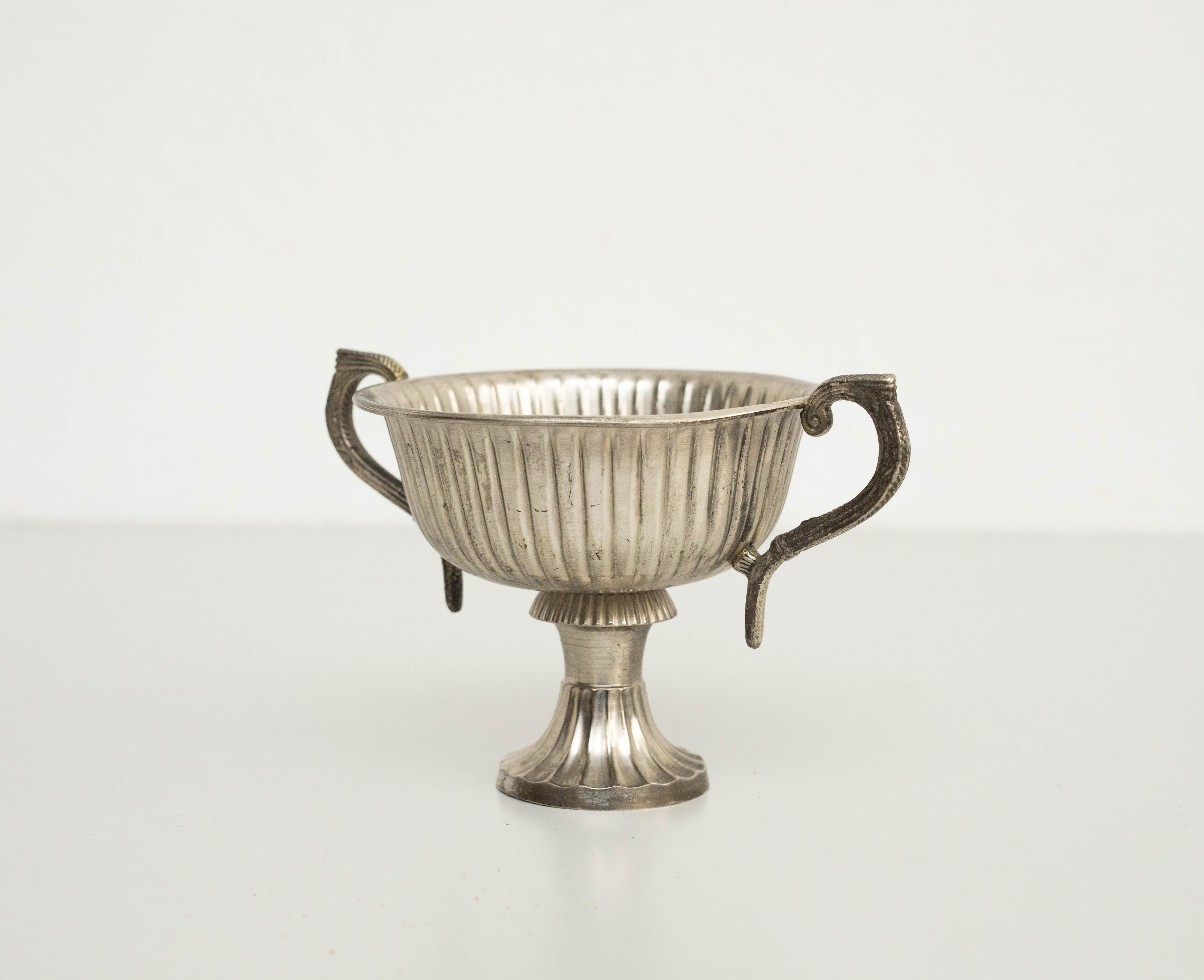 French Provincial Early 20th Century Antique Metal Chalice