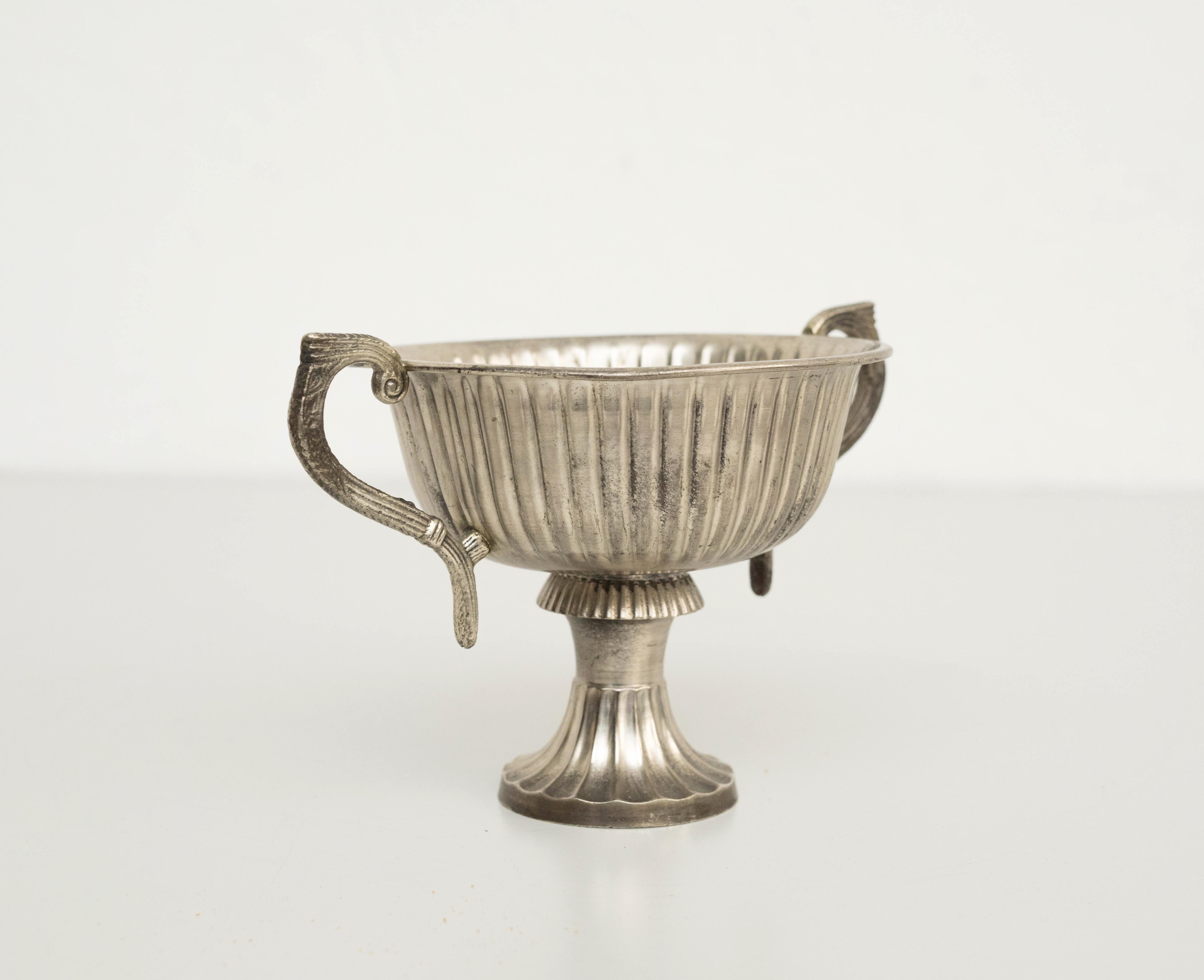 Early 20th Century Antique Metal Chalice In Good Condition In Barcelona, Barcelona