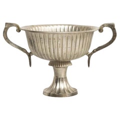 Calice en métal antique du début du 20e siècle