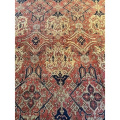 Early 20th Century Antique Oushak Rug