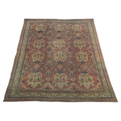 Tapis Oushak ancien du début du 20e siècle