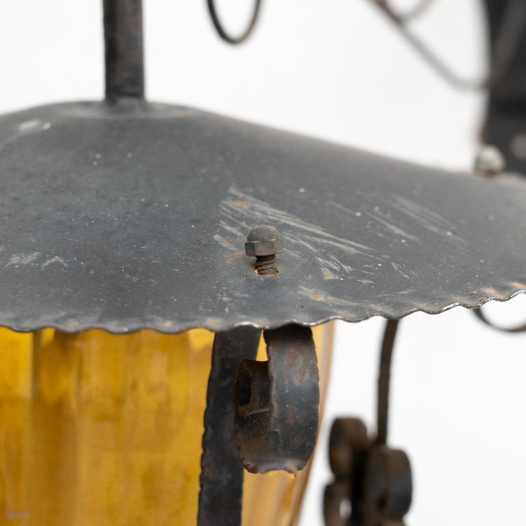 Early 20th Century Antique Outdoors Wall Lamp For Sale at 1stDibs