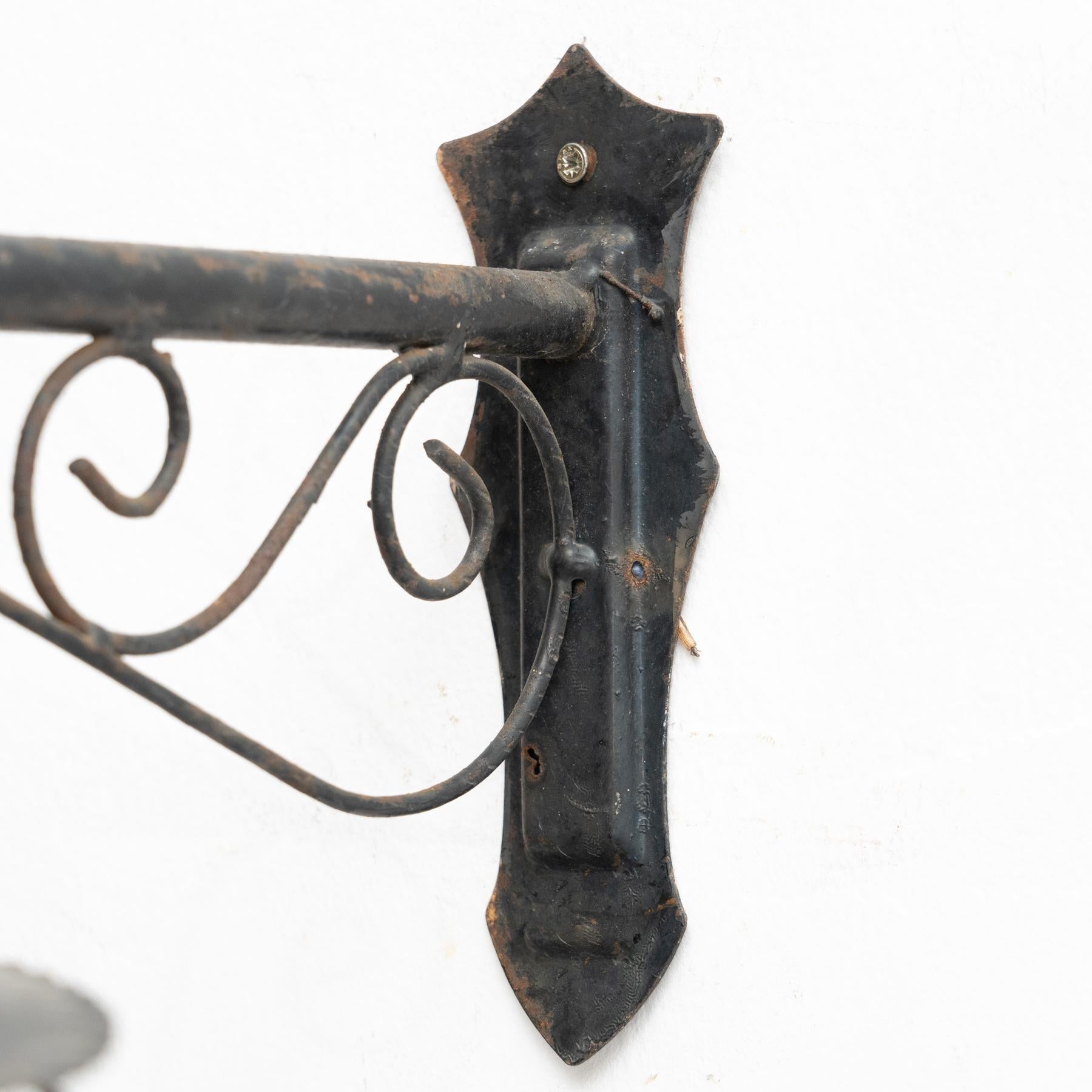 Early 20th Century Antique Outdoors Wall Lamp 9