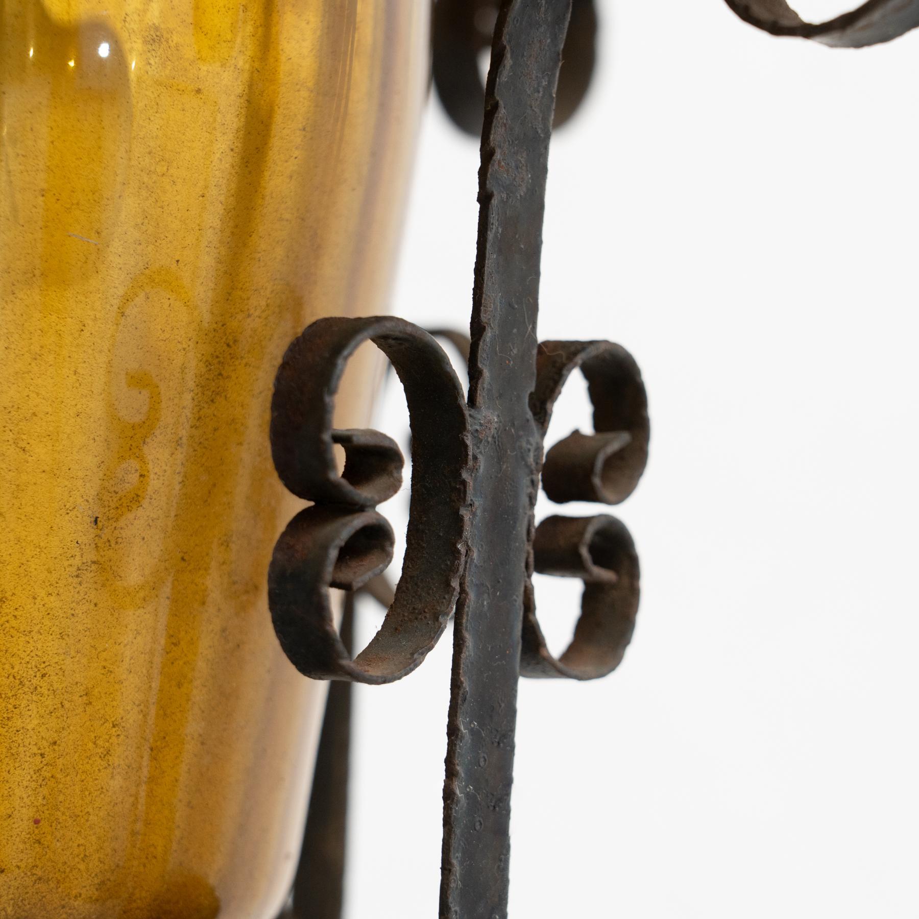 Early 20th Century Antique Outdoors Wall Lamp 10