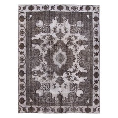 Early 20th Century Antique Overdyed Wool Rug