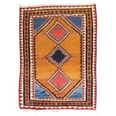 Early 20th Century Antique Persian Gabbeh Large Intermediate Rug