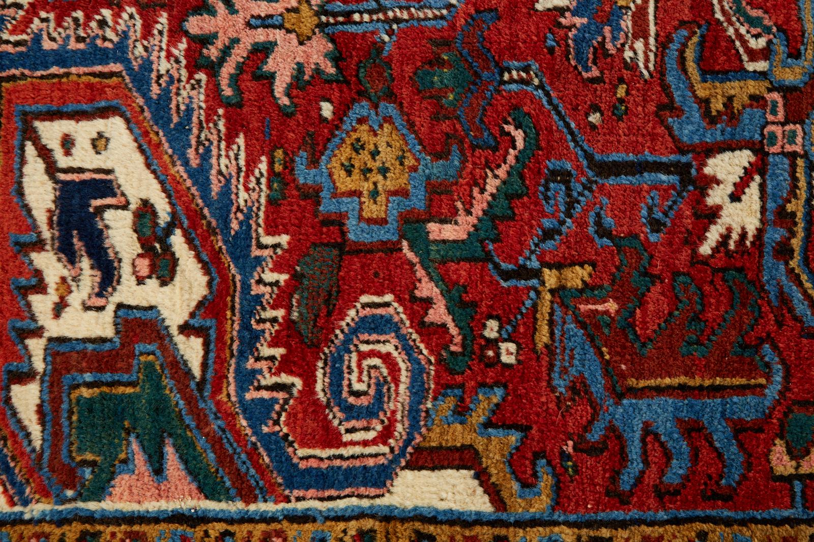 Tapis persan ancien Heriz du début du XXe siècle en vente 8