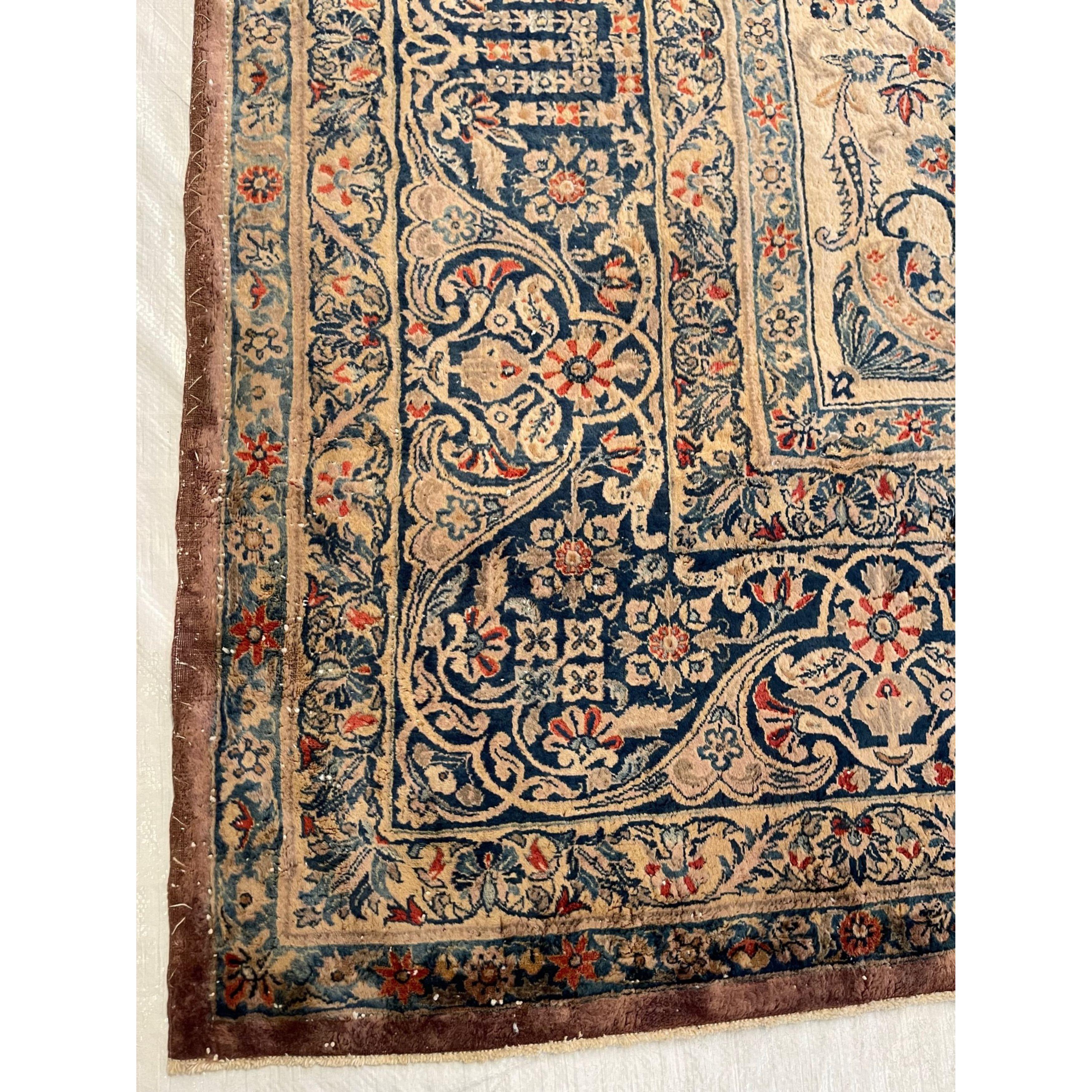Antique Persian Mohtashem Rugs – Antique Rugs By Mohtashem From Kashan – Ustad Mohtashem is one of the most revered weavers of Kashan. His rugs are some of the highest quality Persian weaving. The town of Kashan located in central Iran between