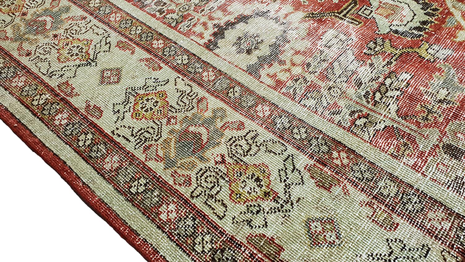 Sultanabad Tappeto antico persiano Mahal dei primi del Novecento in vendita