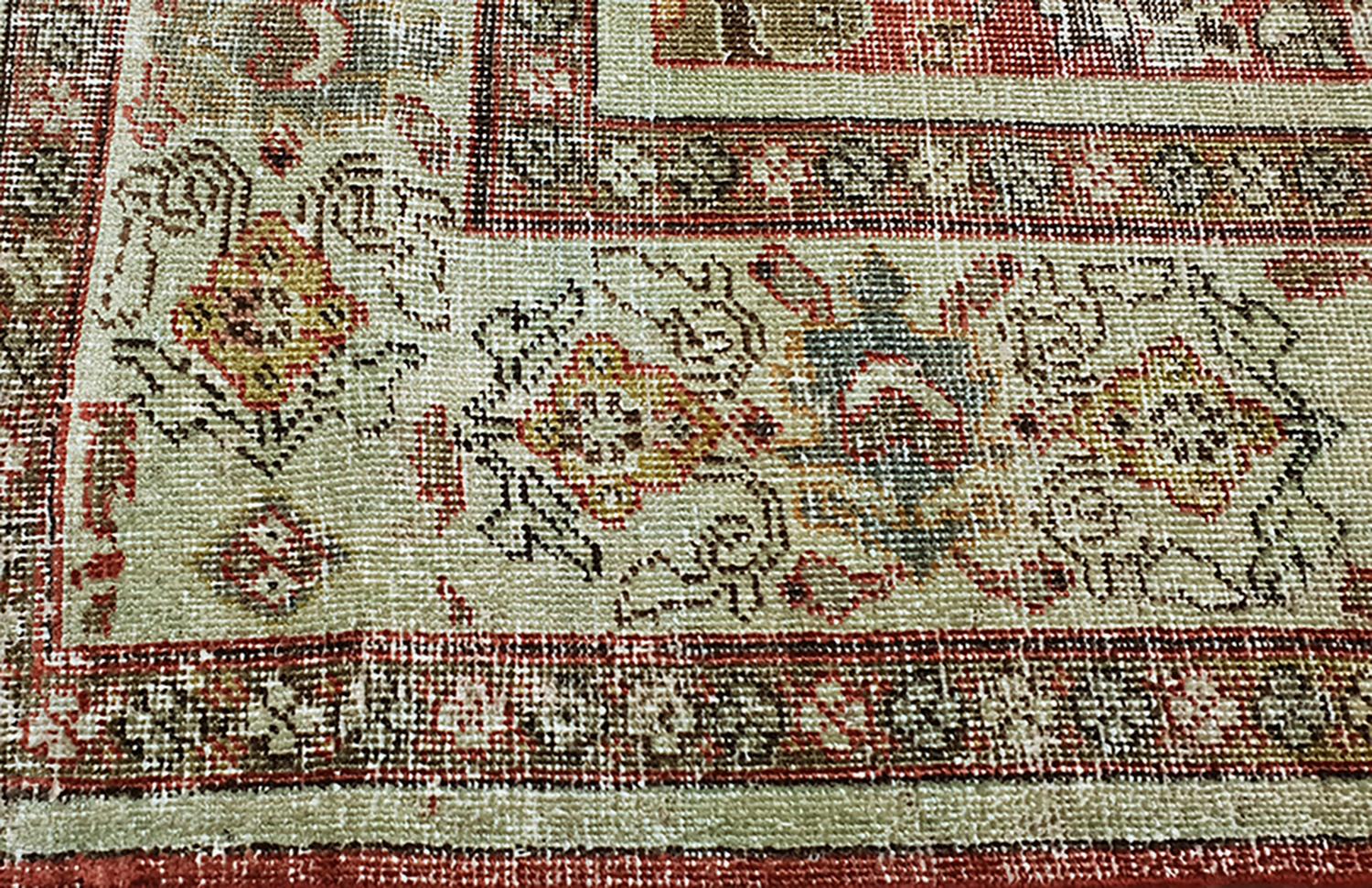 Persiano Tappeto antico persiano Mahal dei primi del Novecento in vendita