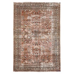 Tapis persan Mahal ancien du début du 20e siècle