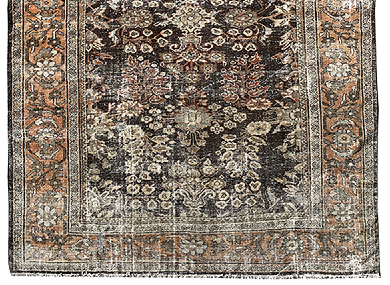 Early 20th Century Antique Persian Mahal Rug from Silk Road Rug Inc Collection For Sale 1
