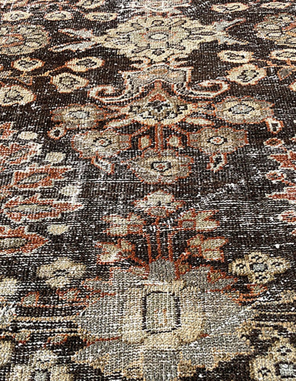 Early 20th Century Antique Persian Mahal Rug from Silk Road Rug Inc Collection For Sale 2