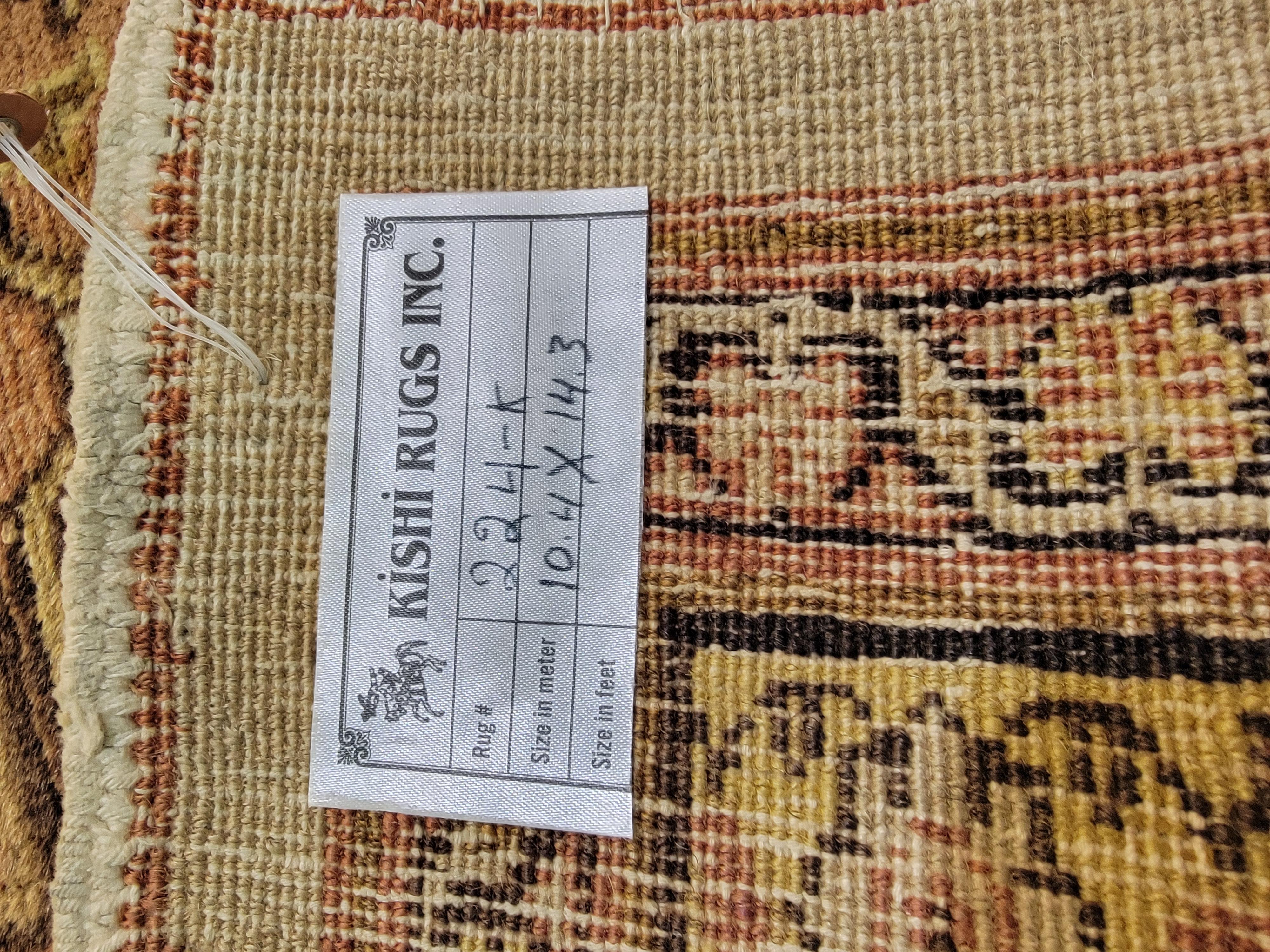 Early 20th Century Antique Persian Tabriz Haji Jalili Rug For Sale 2