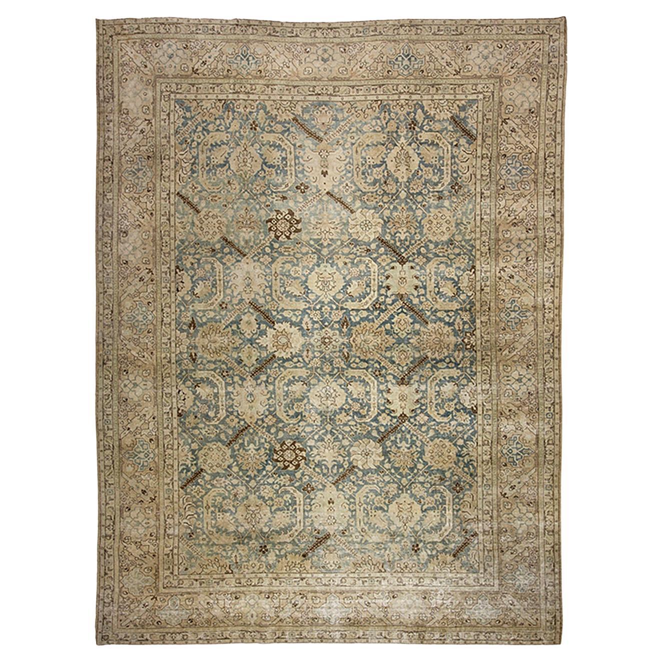 Tappeto Tabriz persiano antico dei primi del Novecento