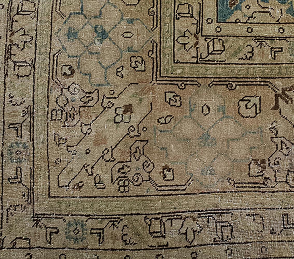 Alfombra persa antigua Tabriz de principios del siglo XX en venta 2