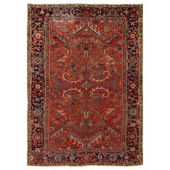 Early 20th Century Antique Persian Wool Rug