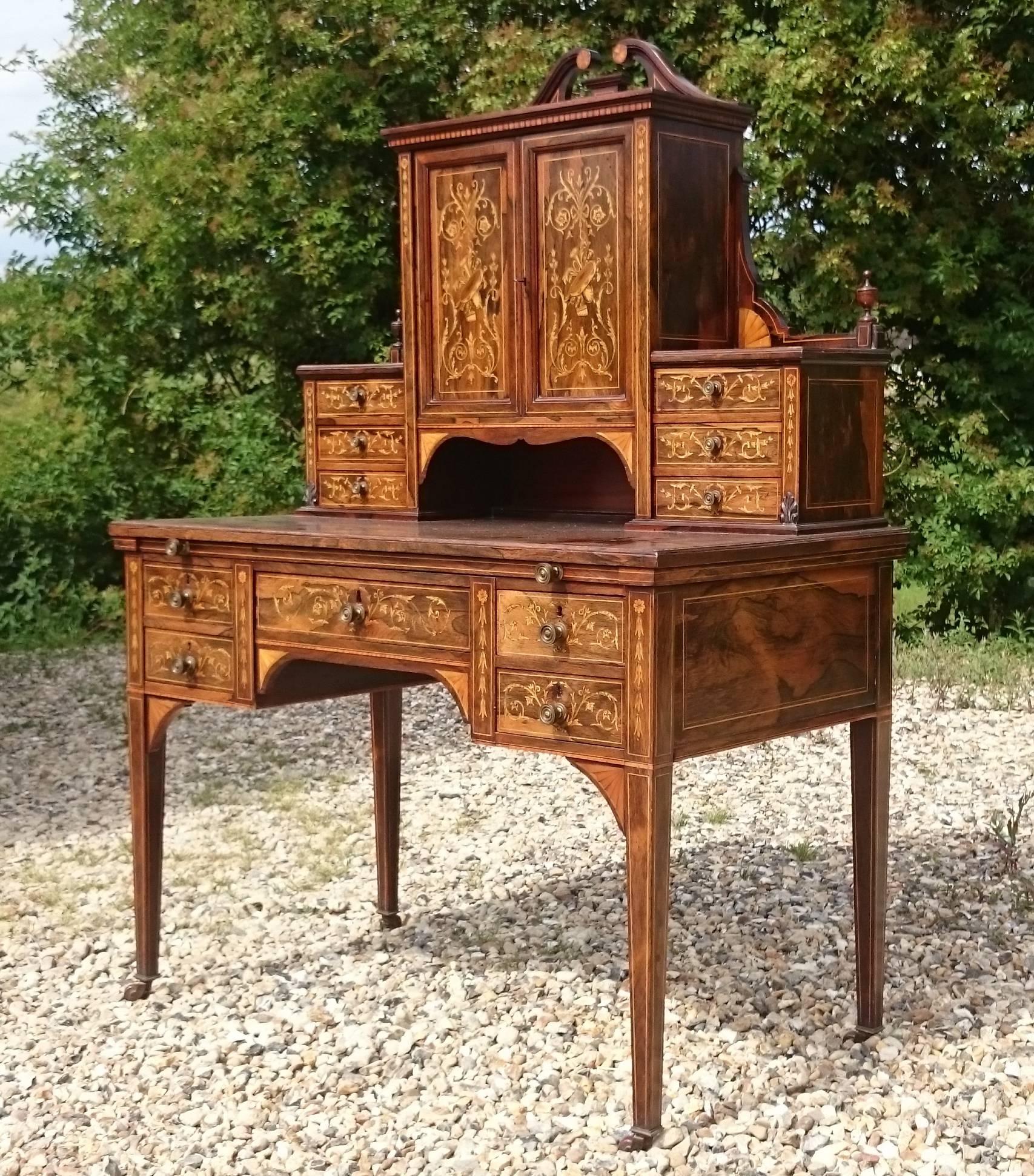 Early 20th Century Antique Secretaire Deak In Excellent Condition In Gloucestershire, GB