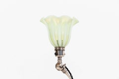 Early 20th Century Antique Silver Plated Best & Lloyd Desk Table Lamp, c.1910