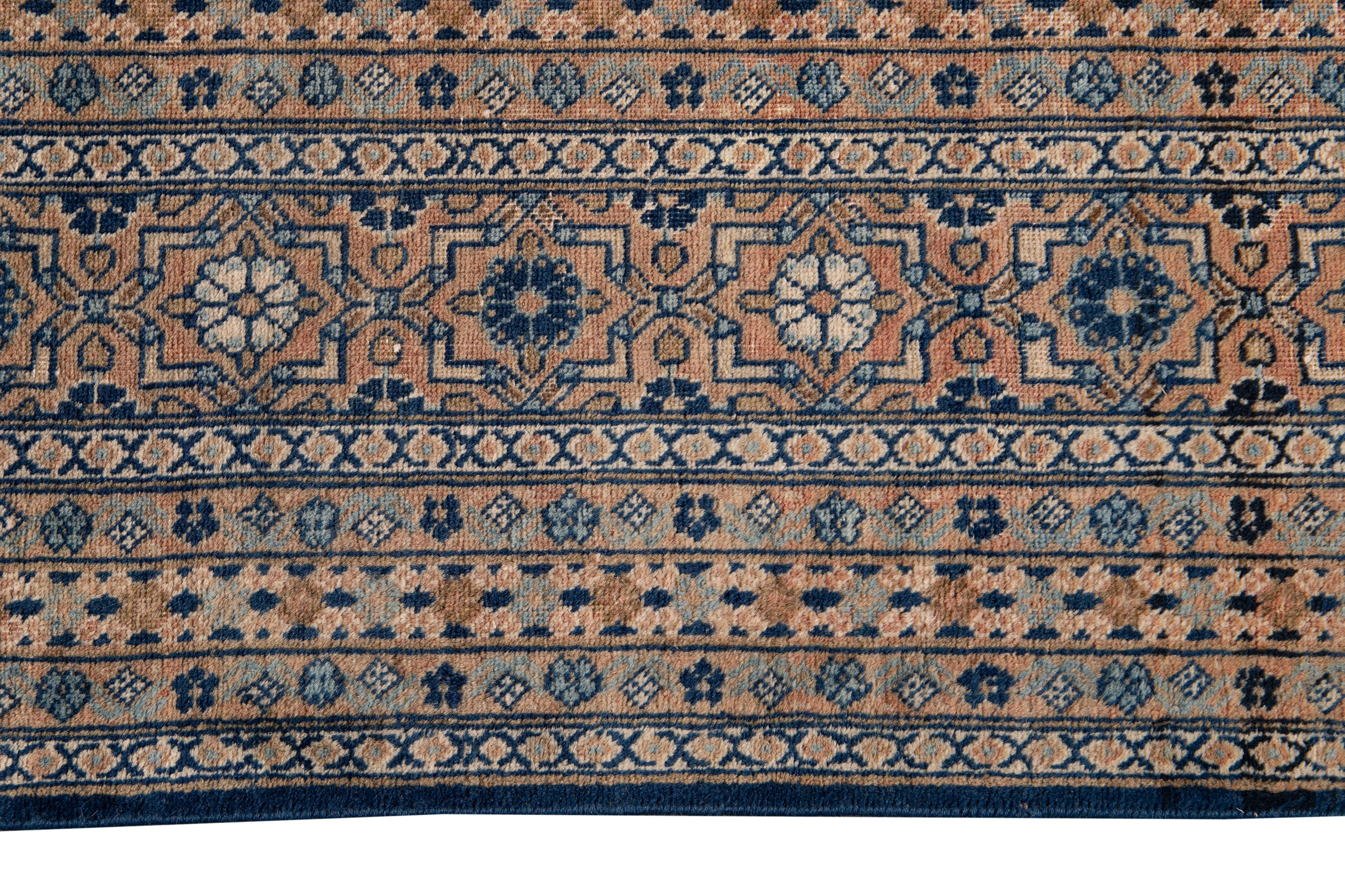 Hand-Knotted Early 20th Century Antique Tabriz Oversize Wool Rug For Sale
