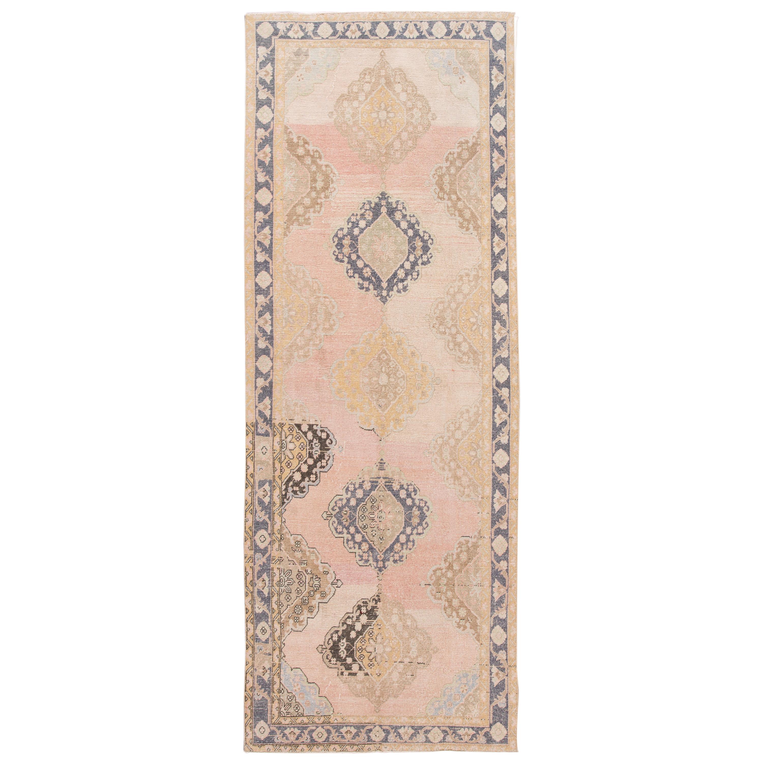 Early 20th Century Antique Turkish Wool Runner