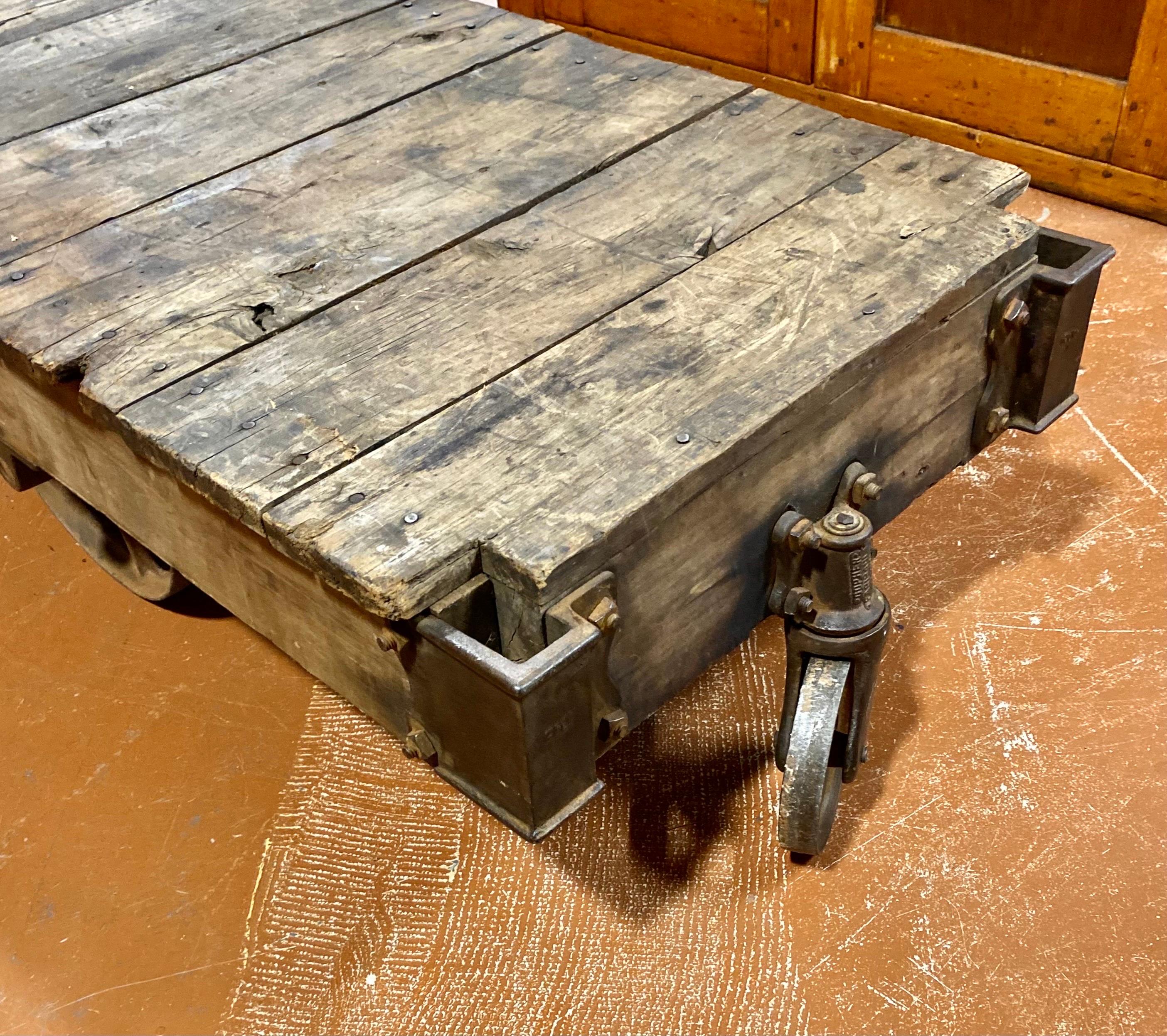 Industrial Early 20th Century Antique Wood And Iron Gopher  For Sale