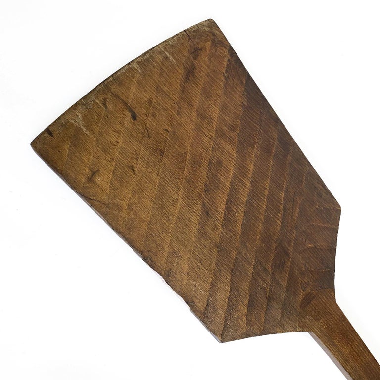 Early 20th Century Antique Wood Snow Shovels, Japan, Set of Three '3