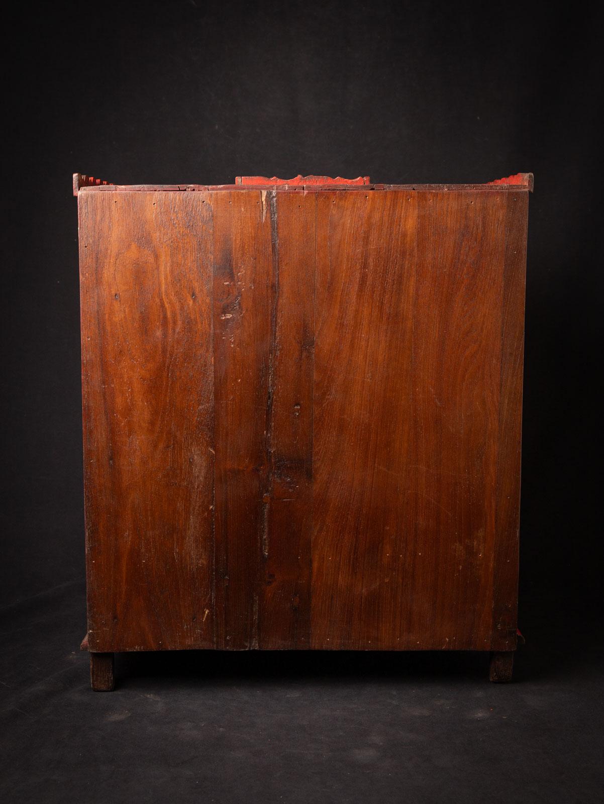 Early 20th century Antique wooden Indian temple from India - OriginalBuddhas For Sale 10