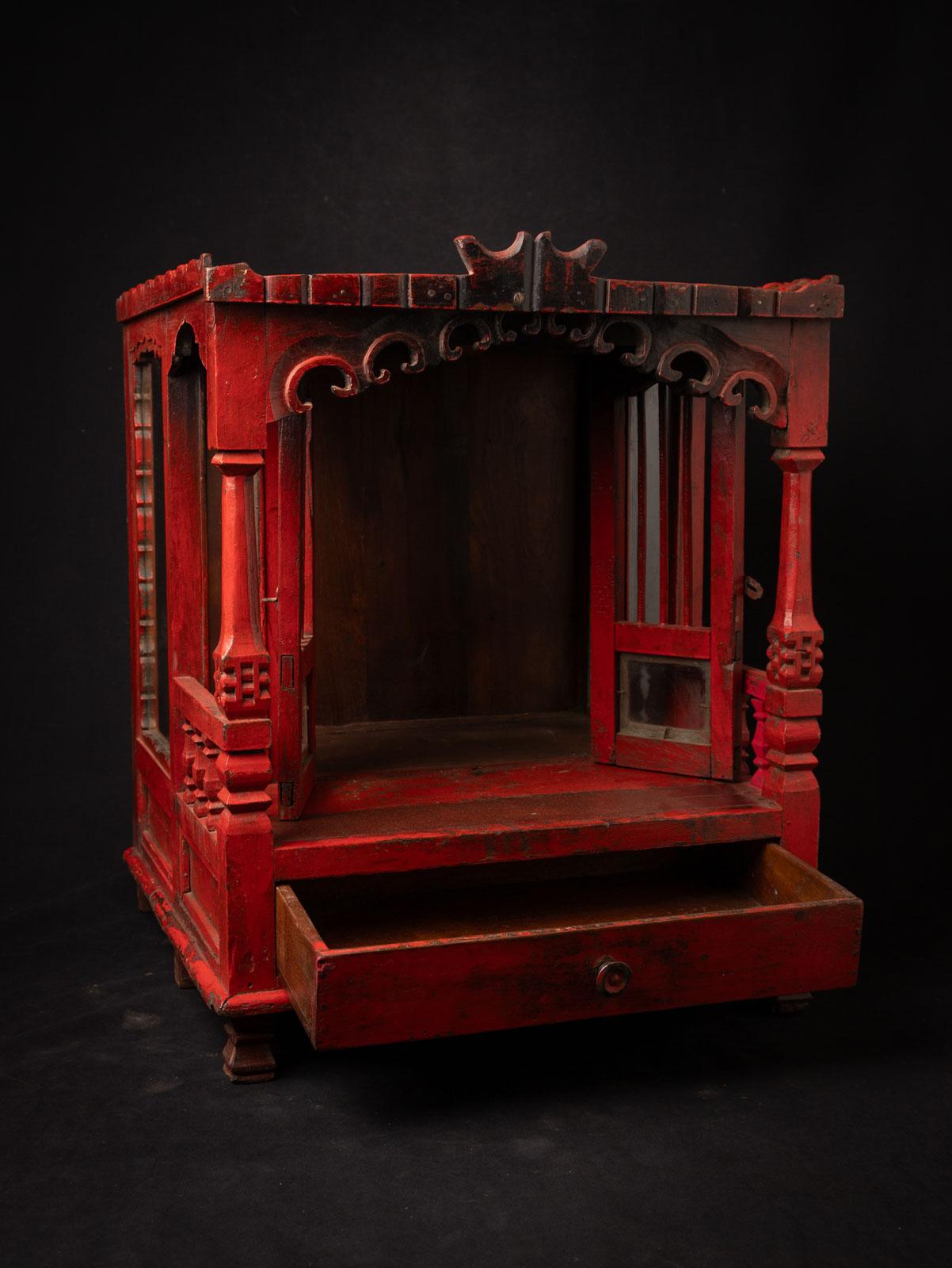 Early 20th century Antique wooden Indian temple from India - OriginalBuddhas For Sale 13