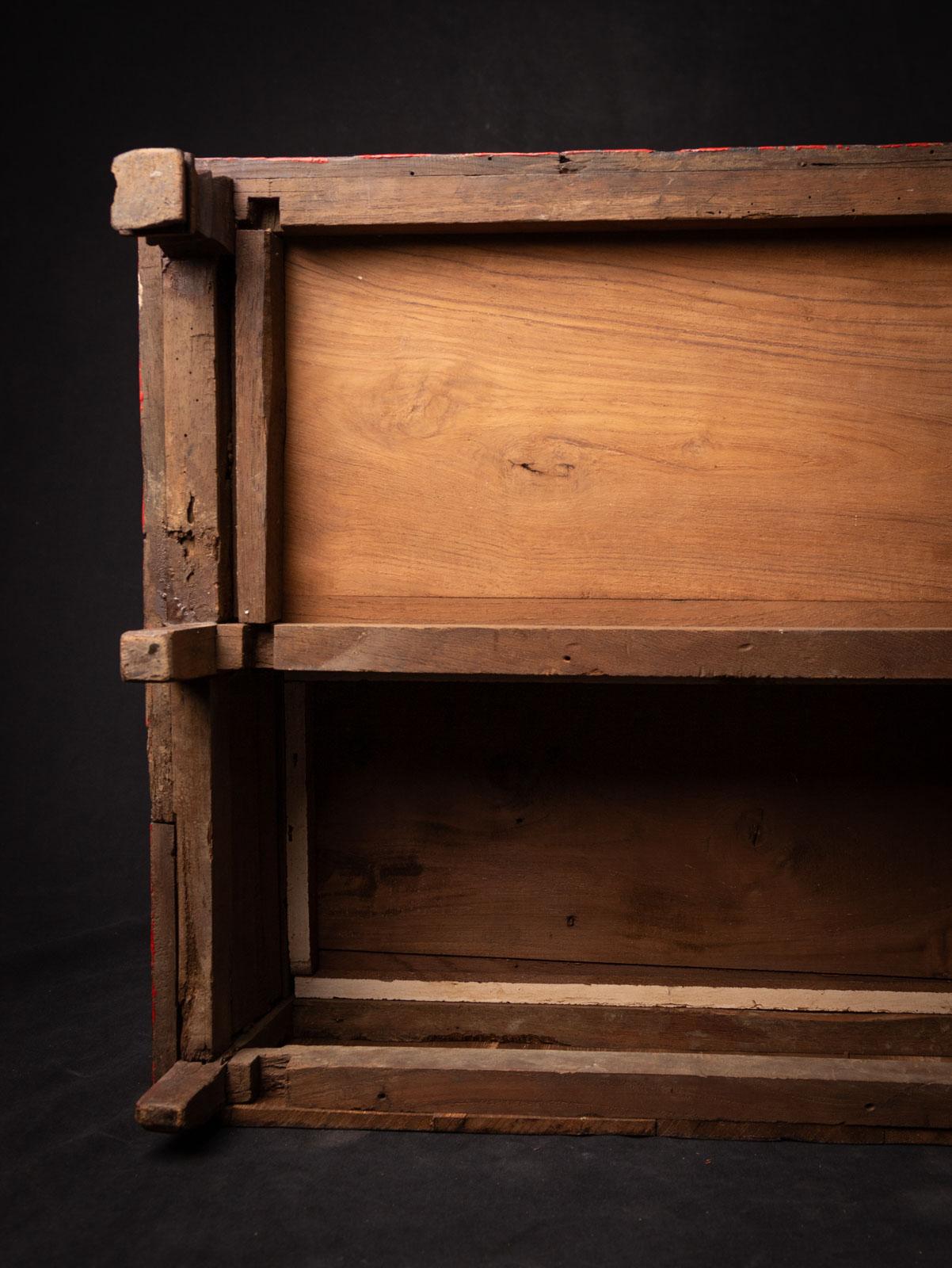 Early 20th century Antique wooden Indian temple from India - OriginalBuddhas For Sale 14