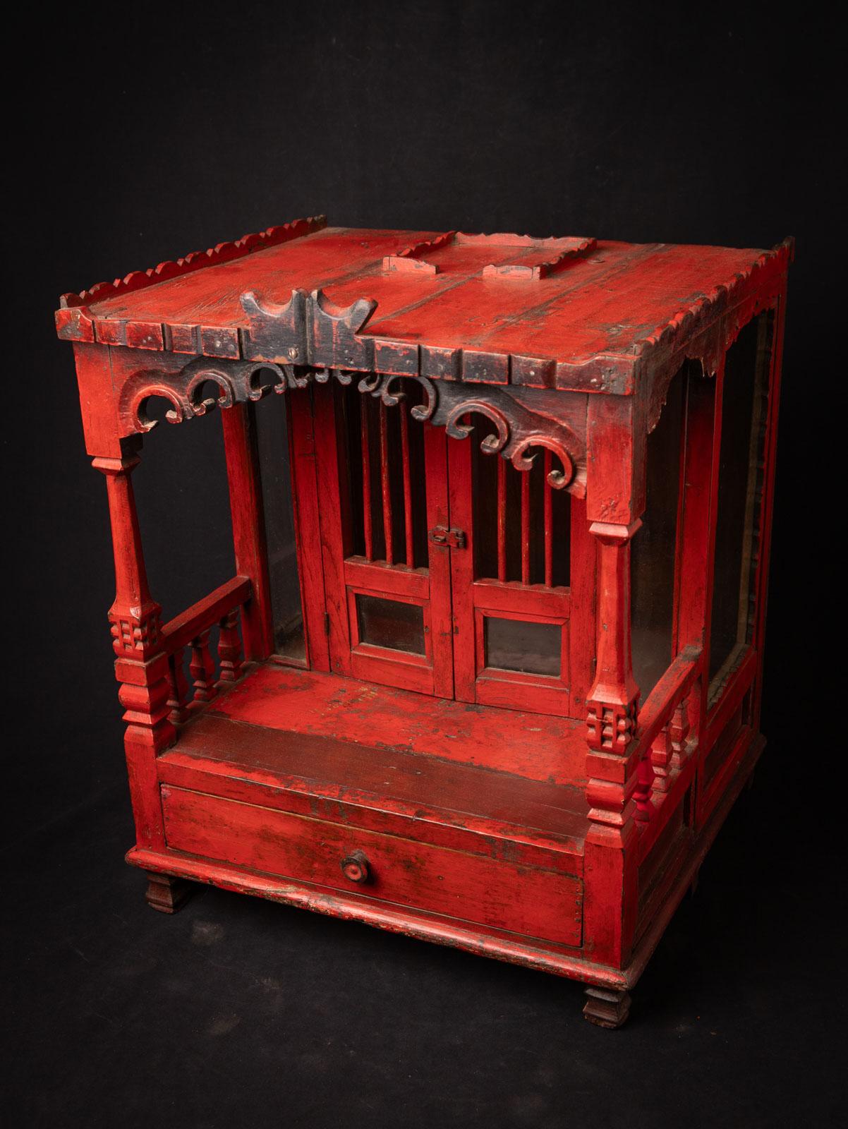 20th Century Early 20th century Antique wooden Indian temple from India - OriginalBuddhas For Sale