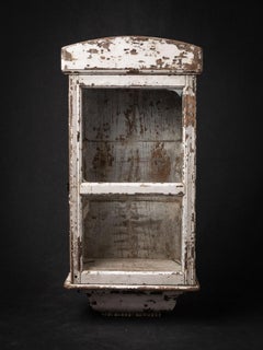 Early 20th Century Antique wooden Indian wall cabinet from India