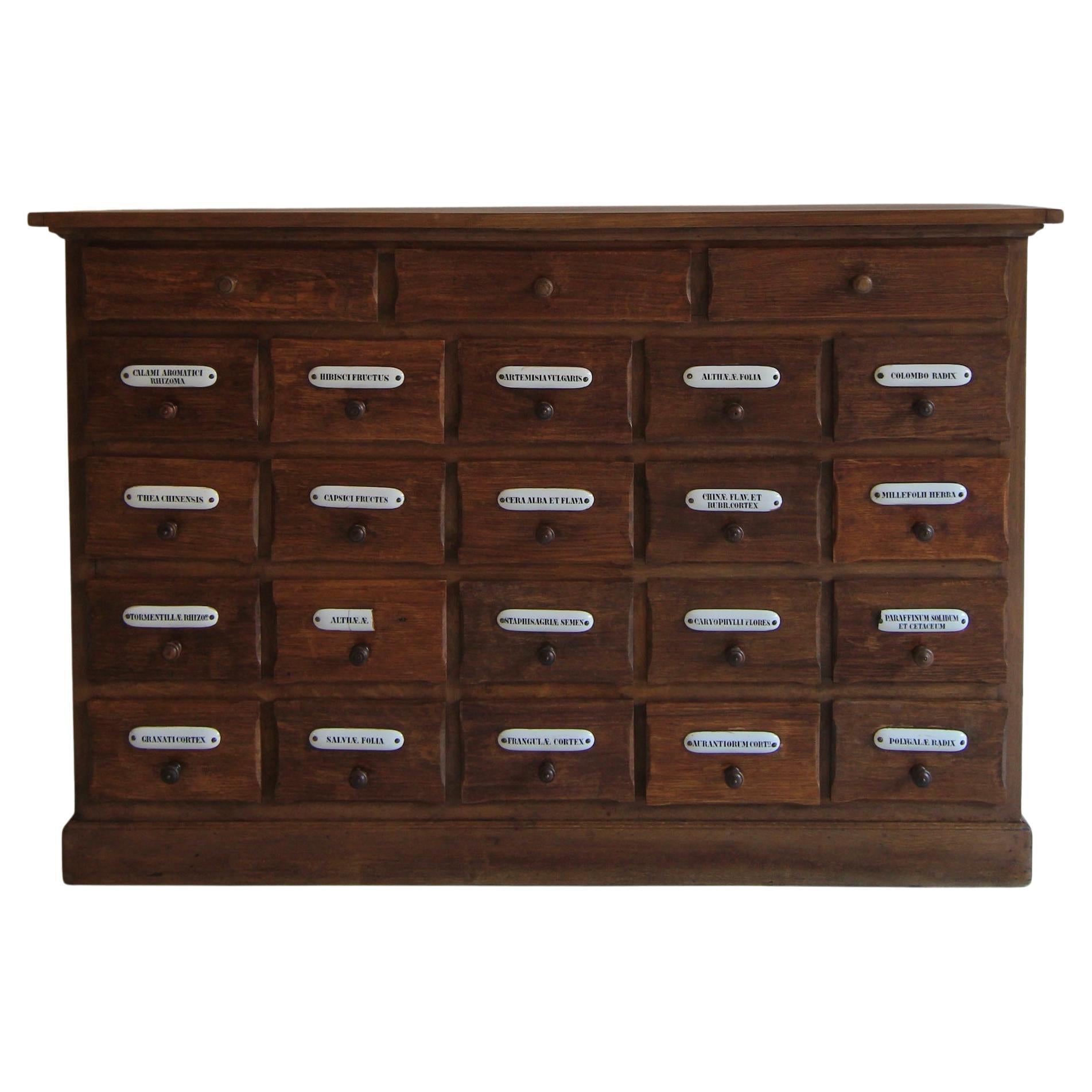Early 20th Century Apothecary Chest of Drawers