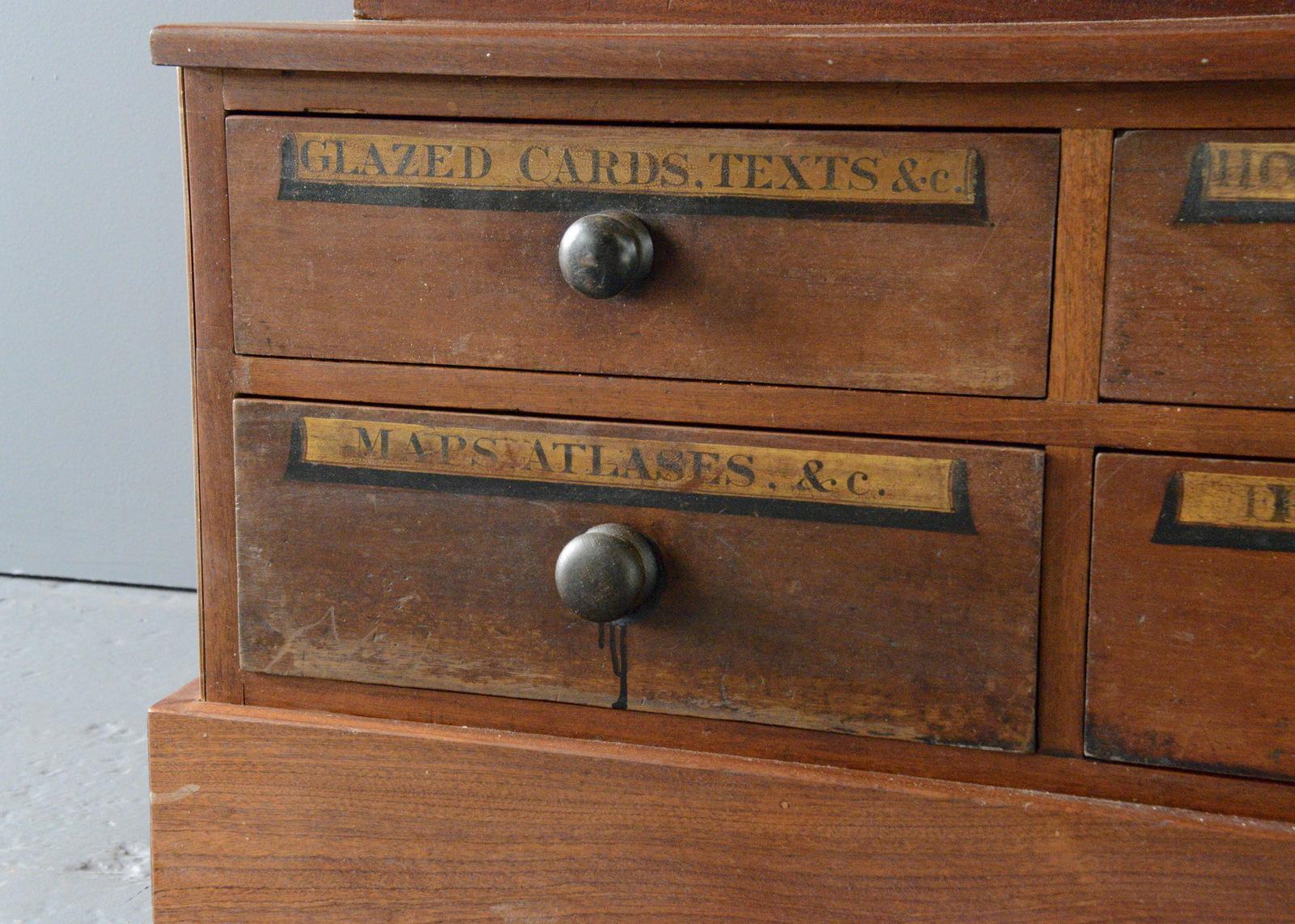 Mahogany Early 20th Century Apothecary Drawers, circa 1910 For Sale