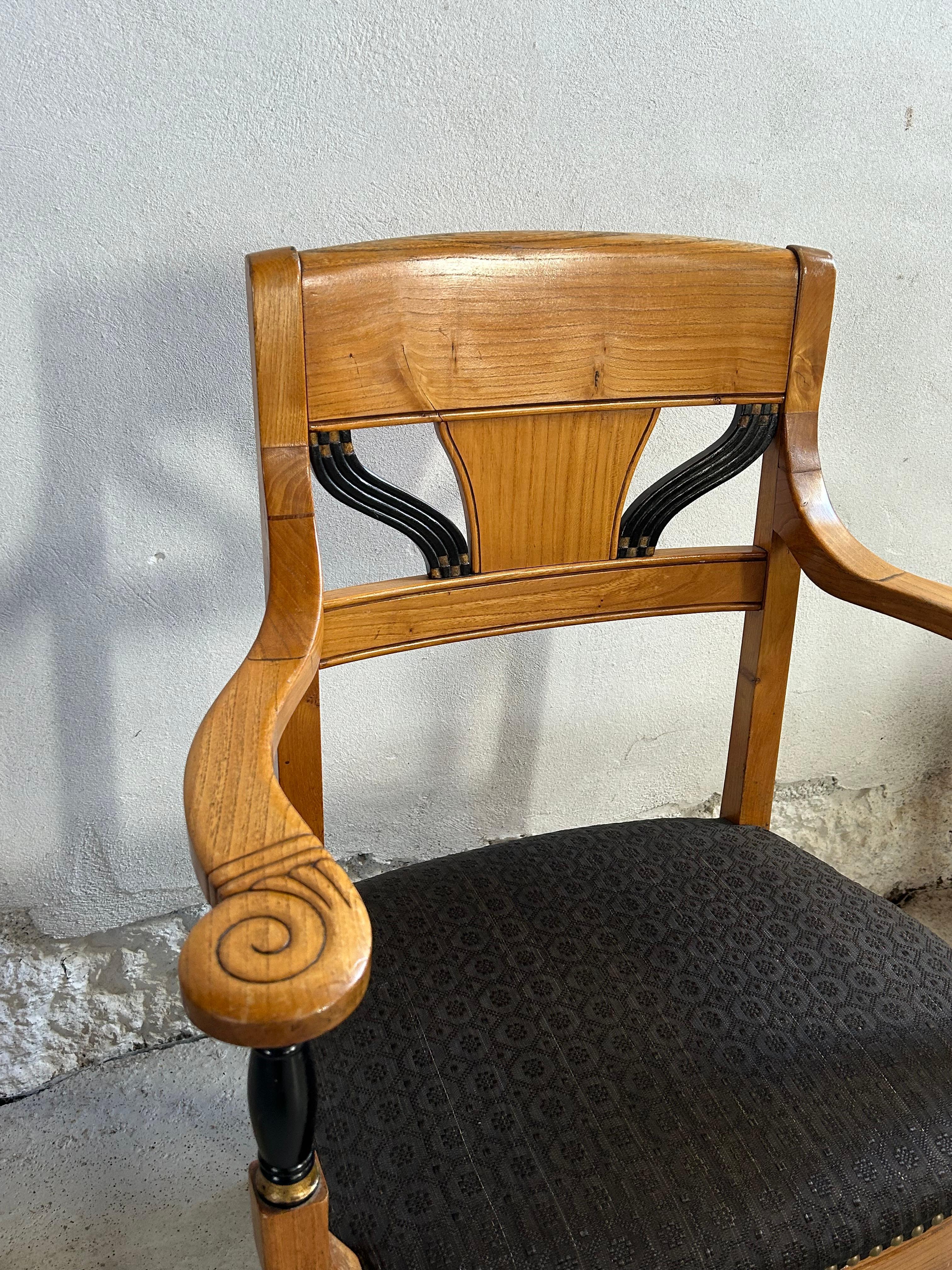 Early 20th Century Architect Armchair by Jens Møller Jensen, Denmark, circa 1910 For Sale 1