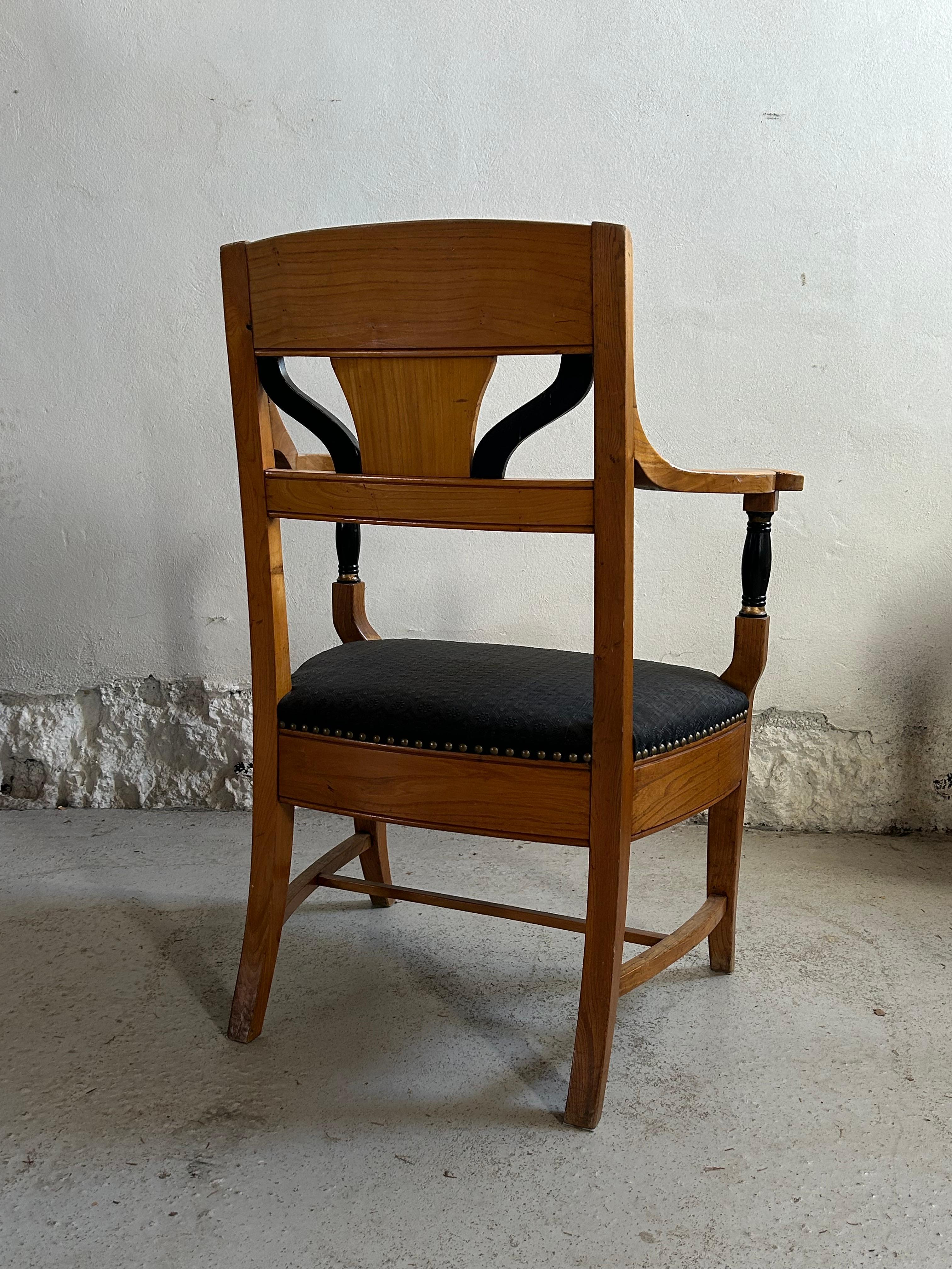 Early 20th Century Architect Armchair by Jens Møller Jensen, Denmark, circa 1910 For Sale 2