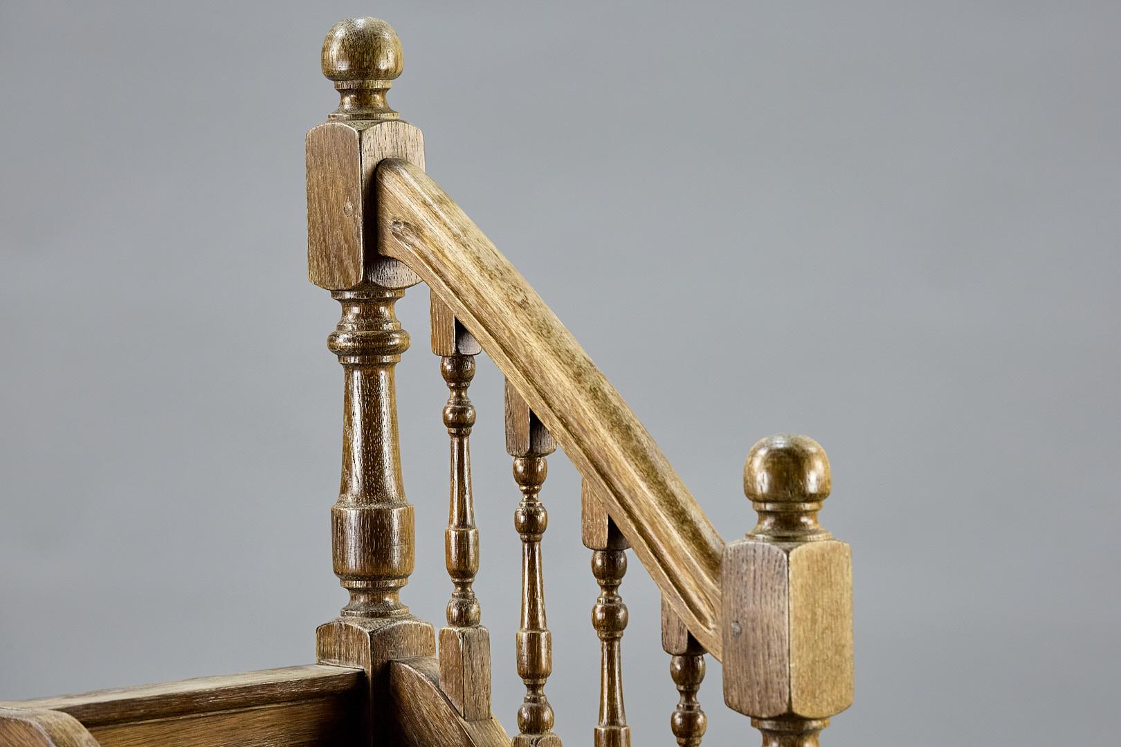 Early 20th Century Architects Model Staircase In Good Condition In Pease pottage, West Sussex