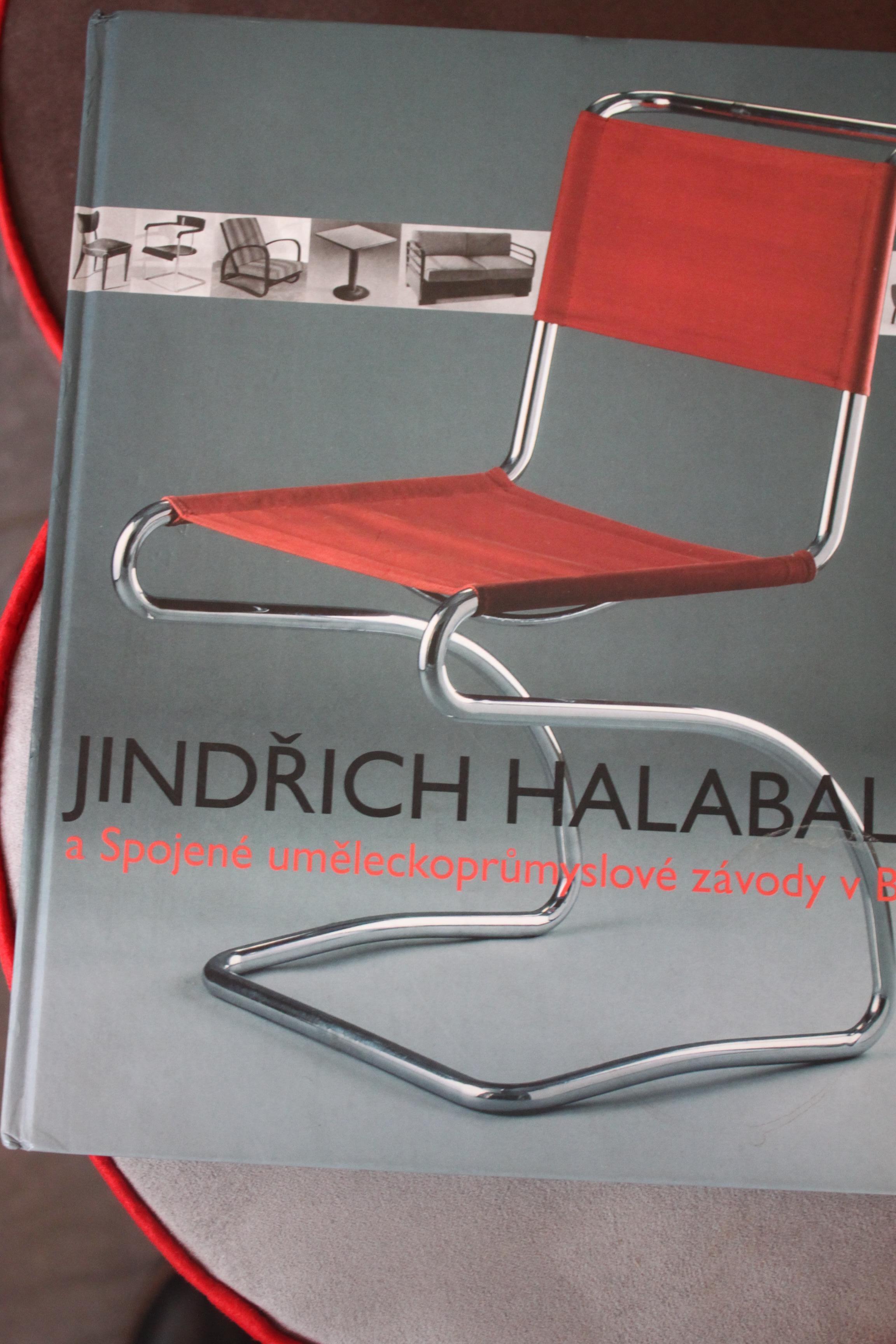 Early 20th Century Armchair by Jindřich Halabala For Sale 6