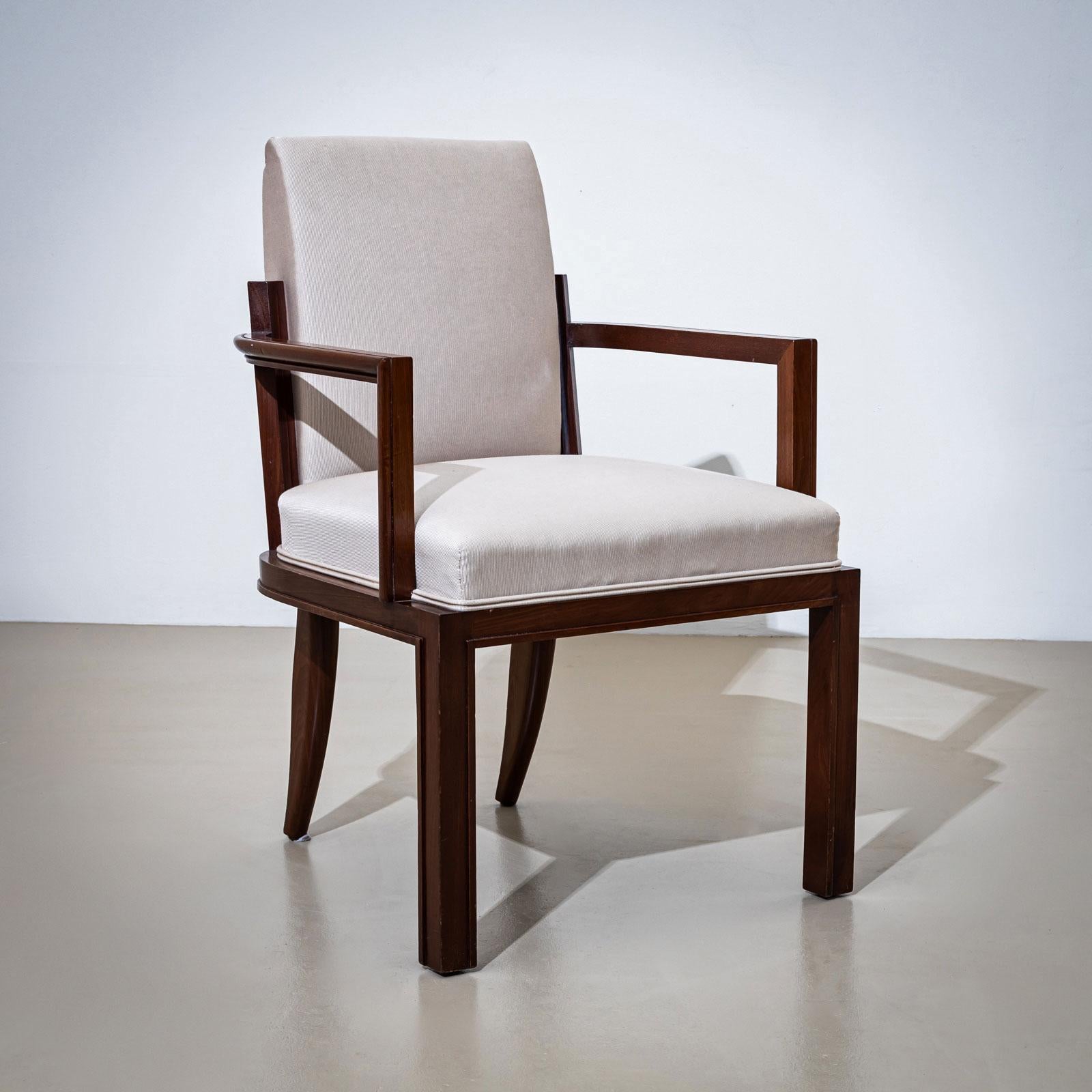 Early-20th Century Art Deco Armchairs, France For Sale 1