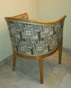 Early 20th Century Art Deco Beechwood