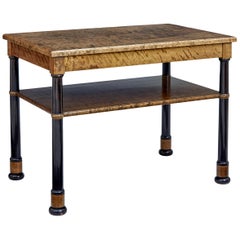 Early 20th Century Art Deco Birch Serving Table