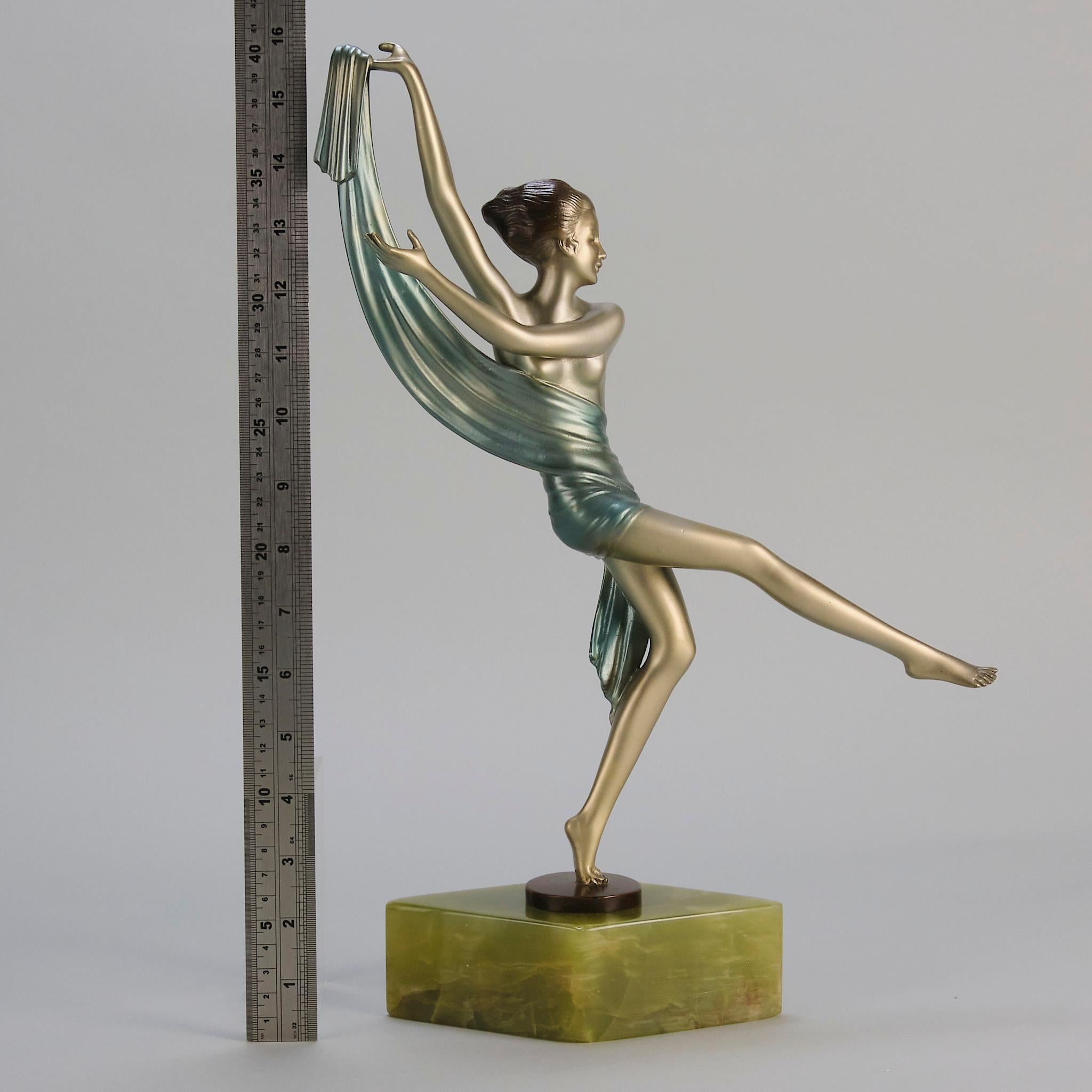 Early 20th Century Art Deco Bronze entitled 