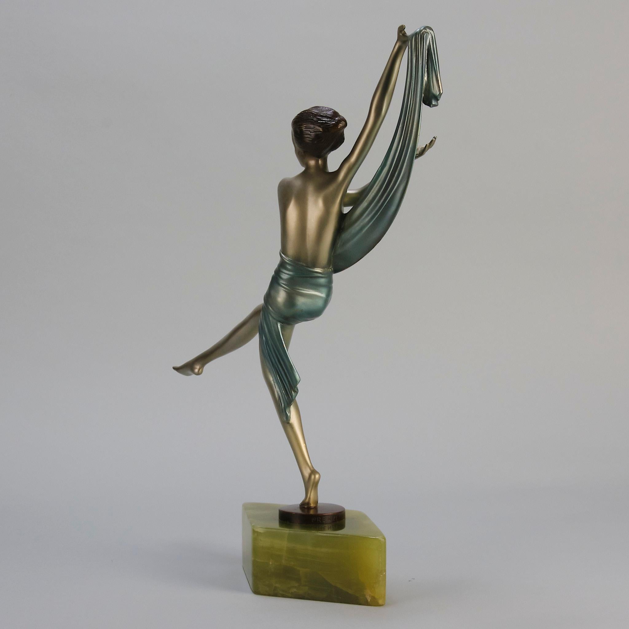 Early 20th Century Art Deco Bronze entitled 