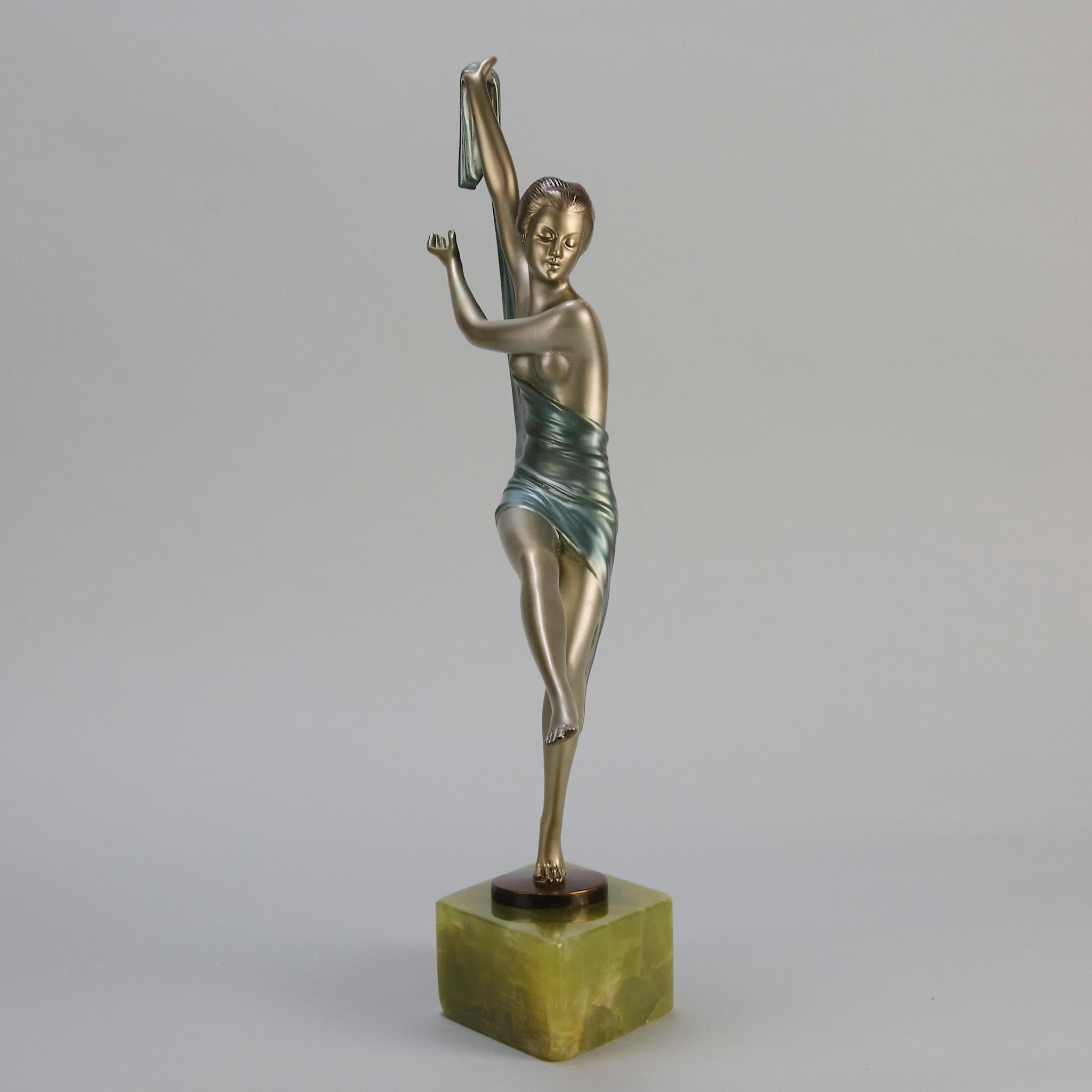 Early 20th Century Art Deco Bronze entitled 