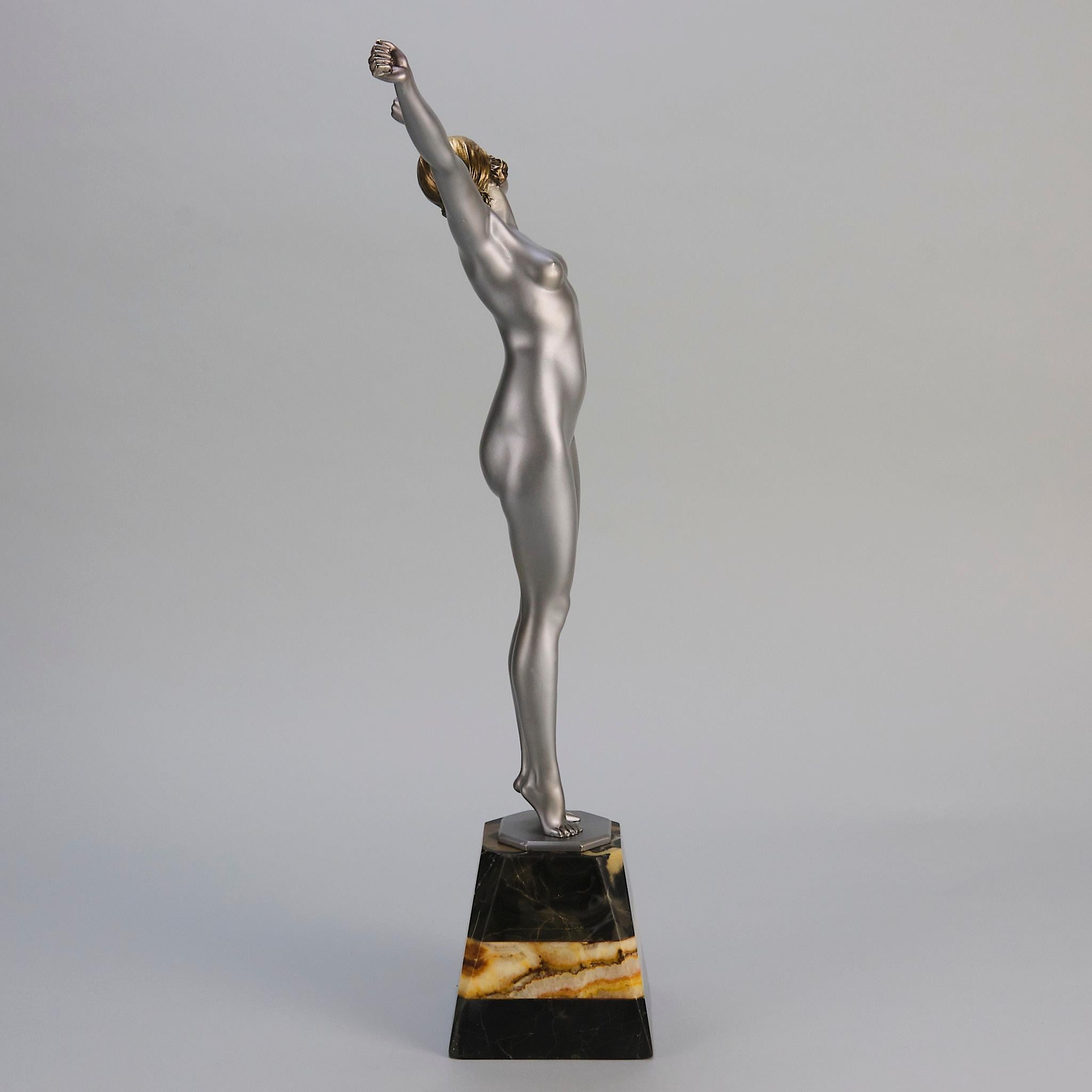 Early 20th Century Art Deco Bronze entitled 