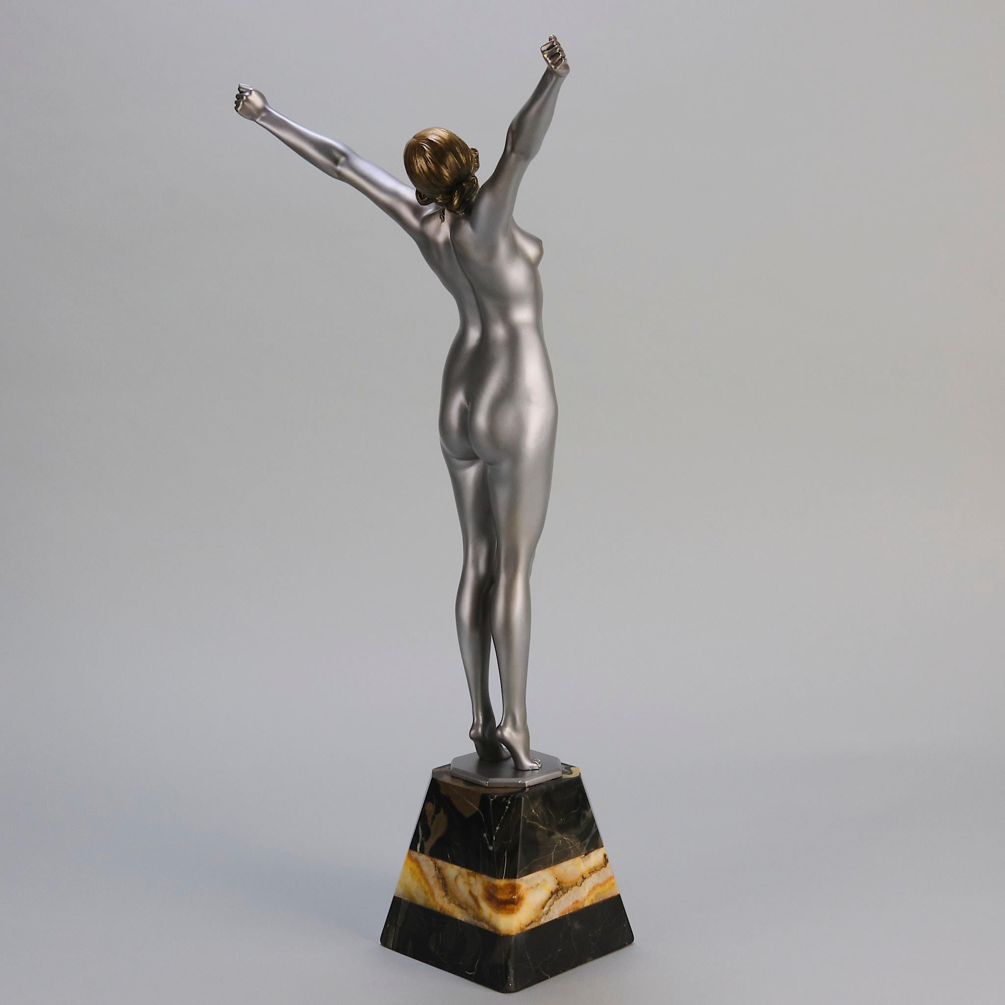 Early 20th Century Art Deco Bronze entitled 