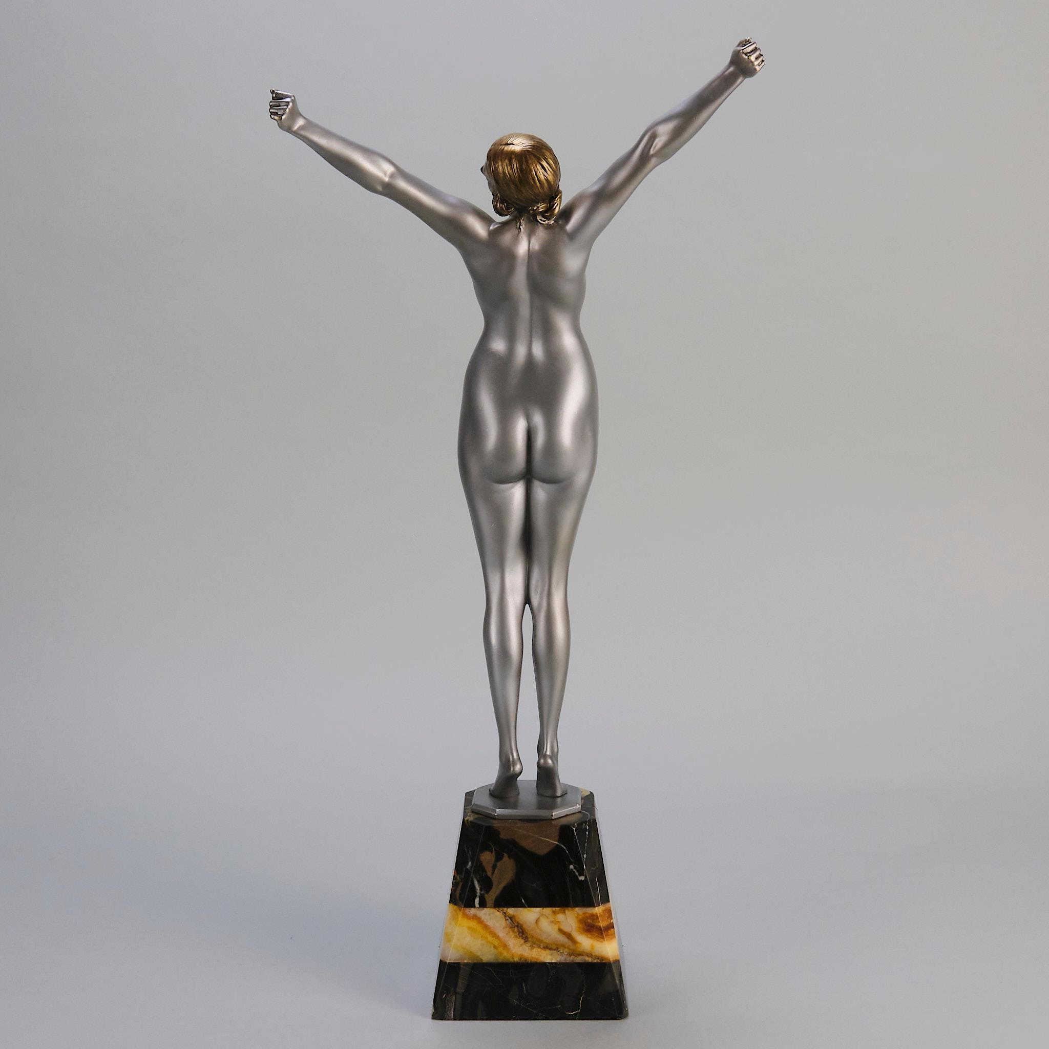Early 20th Century Art Deco Bronze entitled 