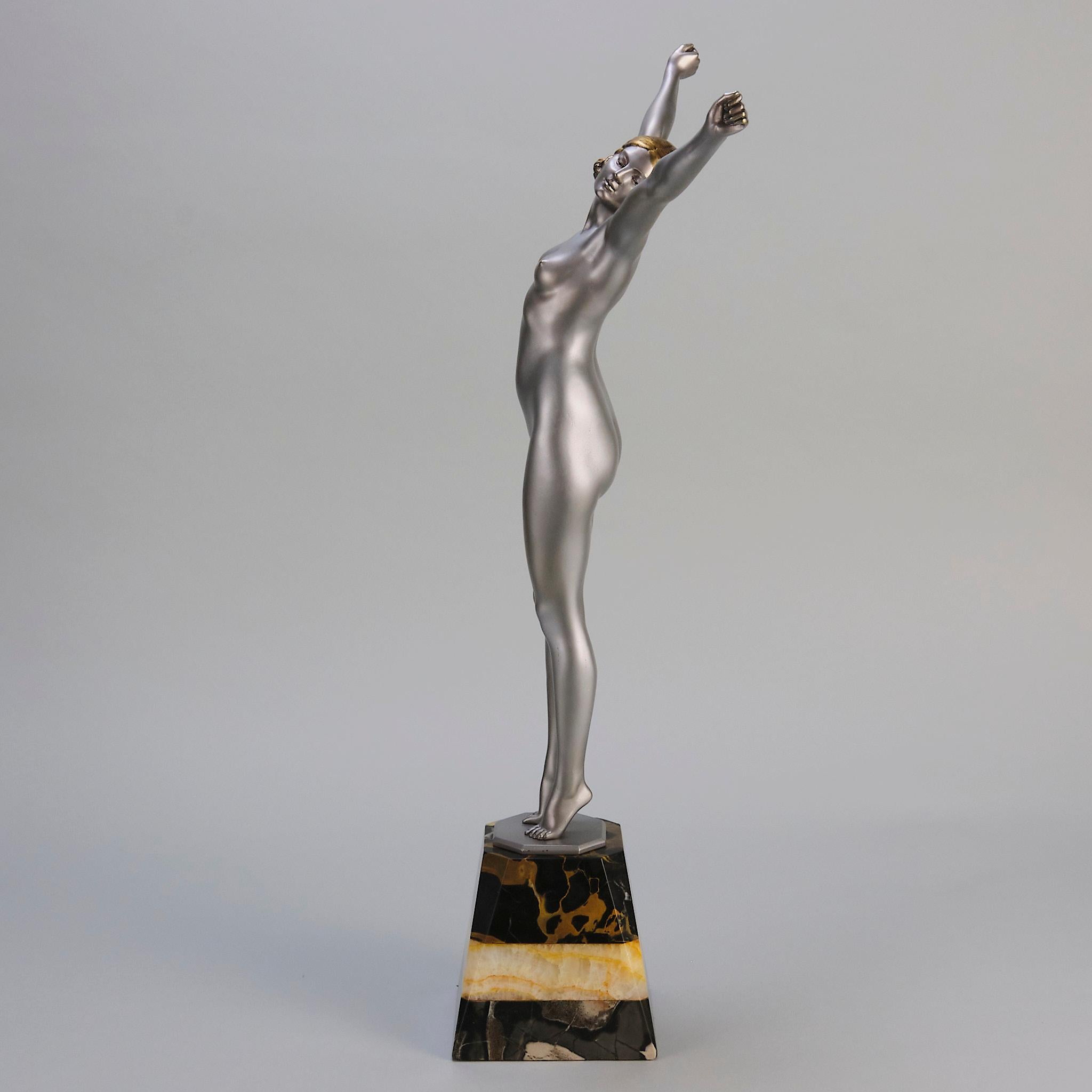 Early 20th Century Art Deco Bronze entitled 