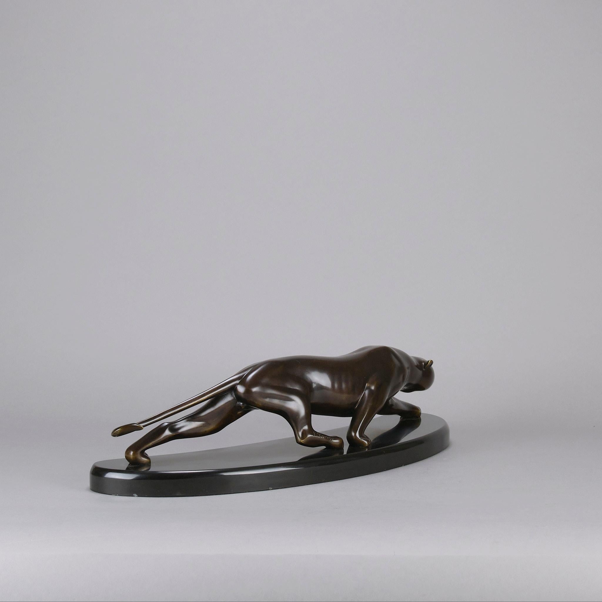Bronze Sculpture en bronze Art Déco du début du 20e siècle 